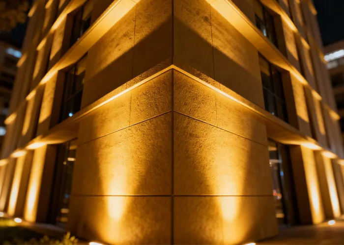 Архитектурное освещение фасадов: тренды 2025 года