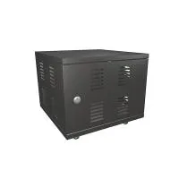 ИМЛАЙТ Рэковый шкаф 8U, дверка с замком, задняя стенка