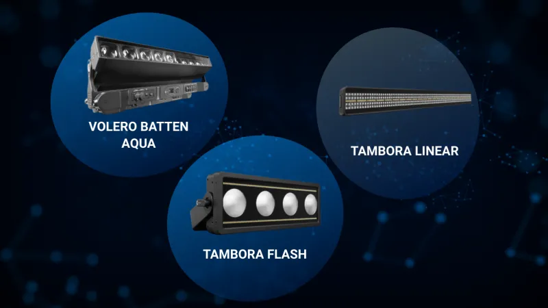 Новинки световые эффекты от CLAY PAKY