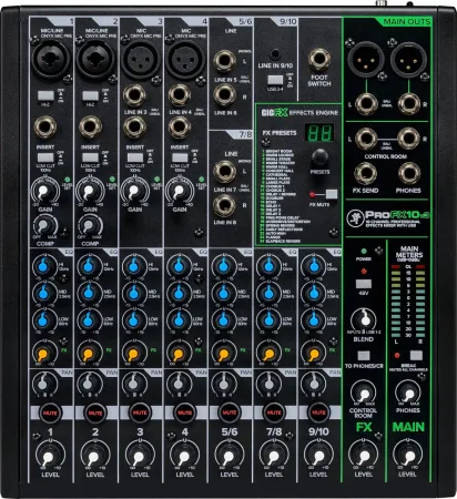 Купить MACKIE ProFX10v3+ по выгодной цене в Санкт-Петербурге