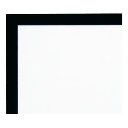 Kauber Frame Velvet Cinema 117 16:9 146x260 White Flex