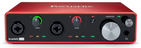 Купить FOCUSRITE Scarlett 4i4 3rd Gen по выгодной цене в Санкт-Петербурге