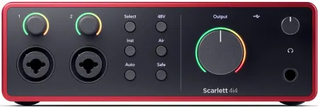 Купить FOCUSRITE Scarlett 4i4 4th Gen по выгодной цене в Санкт-Петербурге