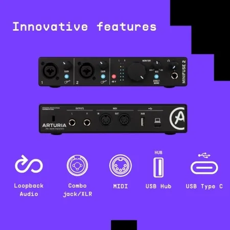 Arturia MiniFuse 2 Black