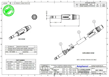 Купить AMPHENOL ACPS-KB по выгодной цене в Санкт-Петербурге