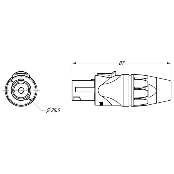 AMPHENOL SP-4-F AMPHENOL SP-4-F