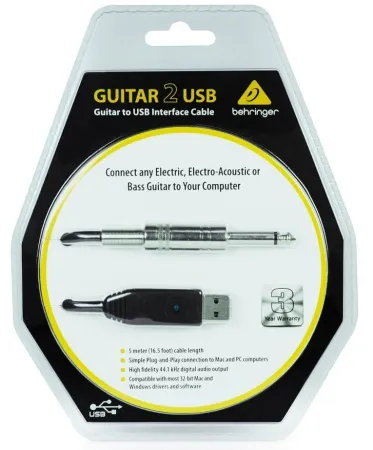 Купить BEHRINGER GUITAR2USB по выгодной цене в Санкт-Петербурге