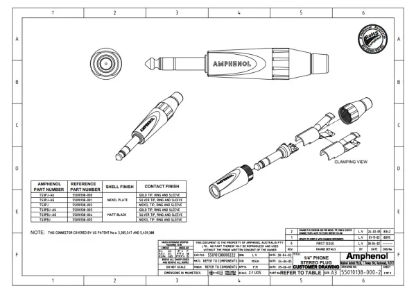 AMPHENOL TS3P