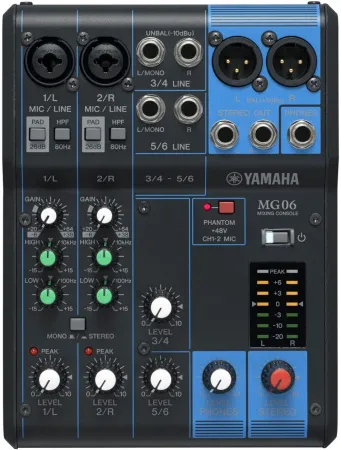 Купить YAMAHA MG06 по выгодной цене в Санкт-Петербурге