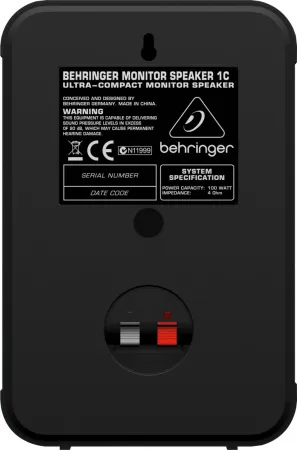 Купить BEHRINGER 1C-BK по выгодной цене в Санкт-Петербурге