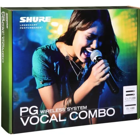 Купить SHURE BLX288E/PG58 M17 по выгодной цене в Санкт-Петербурге