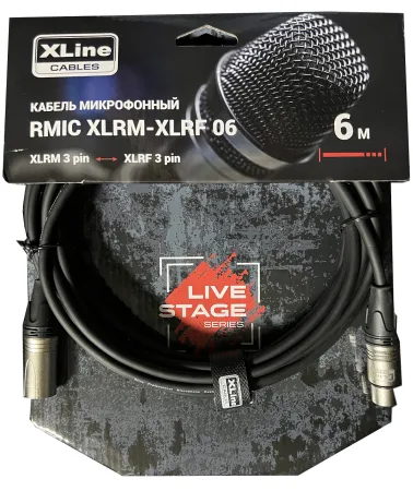 Купить XLINE Cables RMIC XLRM-XLRF 06 по выгодной цене в Санкт-Петербурге