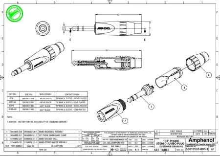 Купить AMPHENOL JS3P по выгодной цене в Санкт-Петербурге