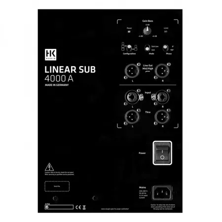 Купить HK AUDIO L SUB 4000 A по выгодной цене в Санкт-Петербурге