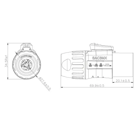 Купить Seetronic SAC3MX(05) по выгодной цене в Санкт-Петербурге