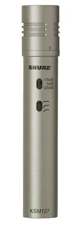 Купить SHURE KSM137/SL по выгодной цене в Санкт-Петербурге