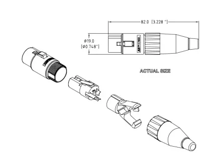 Купить AMPHENOL AC3FB по выгодной цене в Санкт-Петербурге