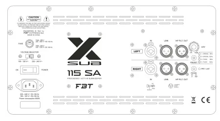 Купить FBT X-SUB 115SA по выгодной цене в Санкт-Петербурге