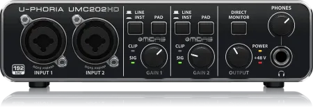 Купить BEHRINGER UMC202HD по выгодной цене в Санкт-Петербурге