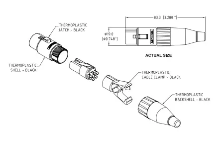 Купить AMPHENOL AC3FCP по выгодной цене в Санкт-Петербурге