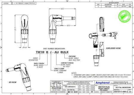 Купить AMPHENOL TM1RBJ по выгодной цене в Санкт-Петербурге