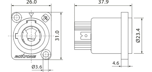 ROXTONE RAC3MPI Blue