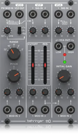 Купить BEHRINGER 110 VCO/VCF/VCA по выгодной цене в Санкт-Петербурге