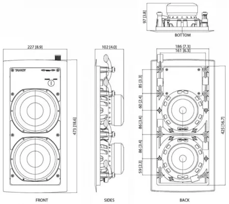 Купить Tannoy IW 62S-WH по выгодной цене в Санкт-Петербурге