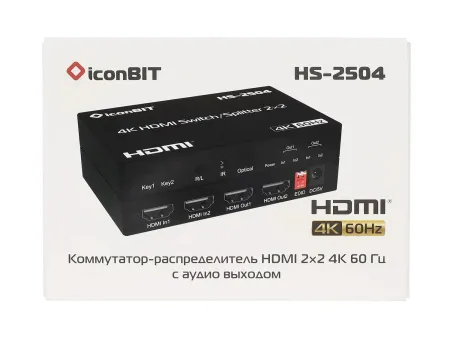 Купить iconBIT HS-2504 по выгодной цене в Санкт-Петербурге