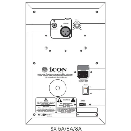 Купить Icon SX-8A (пара) по выгодной цене в Санкт-Петербурге