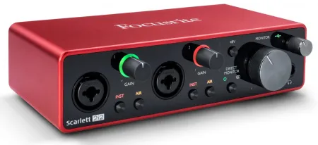 Купить FOCUSRITE Scarlett 2i2 3rd gen по выгодной цене в Санкт-Петербурге
