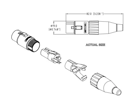 Купить AMPHENOL AC3F по выгодной цене в Санкт-Петербурге