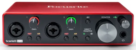 Купить FOCUSRITE Scarlett 2i2 3rd gen по выгодной цене в Санкт-Петербурге