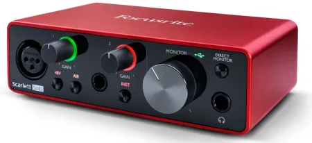 Купить FOCUSRITE Scarlett Solo 3rd gen по выгодной цене в Санкт-Петербурге