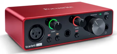 Купить FOCUSRITE Scarlett Solo 3rd gen по выгодной цене в Санкт-Петербурге