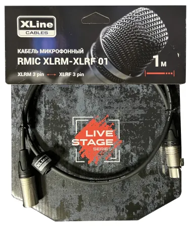 Купить Xline Cables RMIC XLRM-XLRF 01 по выгодной цене в Санкт-Петербурге