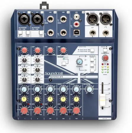 Купить SOUNDCRAFT Notepad-8FX по выгодной цене в Санкт-Петербурге