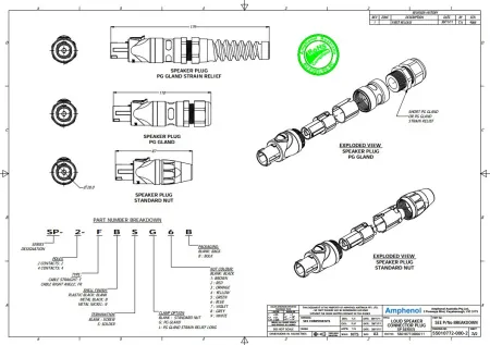 Купить AMPHENOL SP-4-FS по выгодной цене в Санкт-Петербурге