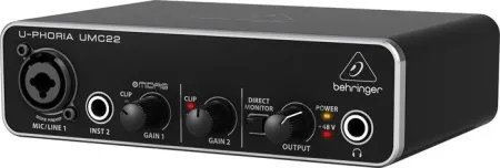 Купить BEHRINGER UMC22 по выгодной цене в Санкт-Петербурге
