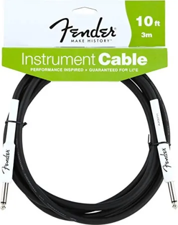 Купить FENDER 10` INST CABLE BLK по выгодной цене в Санкт-Петербурге