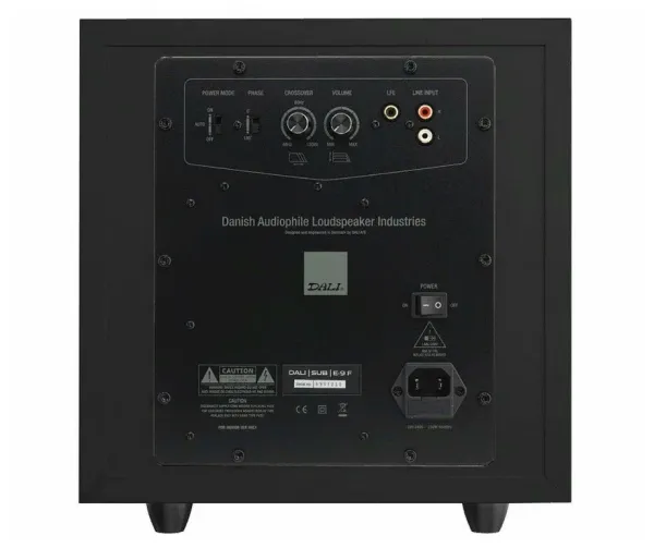 DALI SUB E-9 F BLACK SATIN