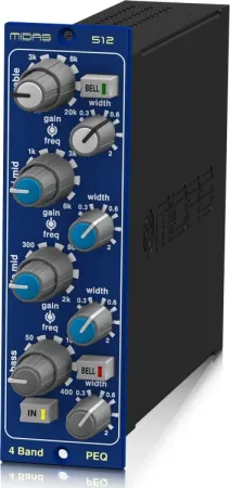 Купить MIDAS PARAMETRIC EQUALISER 512 V2 по выгодной цене в Санкт-Петербурге