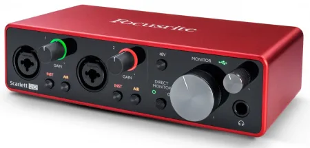 Купить FOCUSRITE Scarlett 2i2 3rd gen по выгодной цене в Санкт-Петербурге