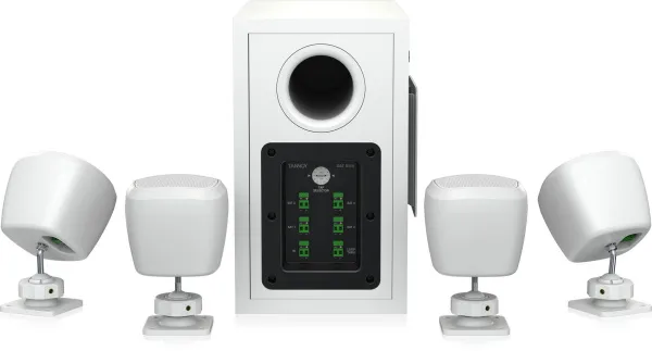 TANNOY SAT SUB 4PACK-WH