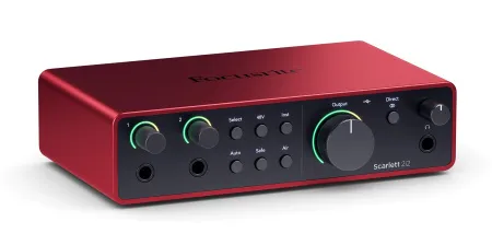 Купить FOCUSRITE Scarlett 2i2 4th Gen по выгодной цене в Санкт-Петербурге
