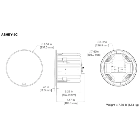 Купить Meyer Sound ASHBY-5C по выгодной цене в Санкт-Петербурге