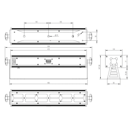 Купить Dialighting Led bar 36x4 по выгодной цене в Санкт-Петербурге