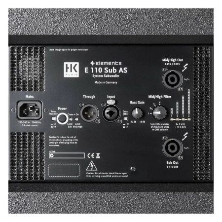 Купить HK AUDIO E 110 SUB AS по выгодной цене в Санкт-Петербурге