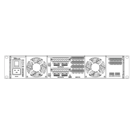 Купить POWERSOFT Ottocanali 12K4 DSP+DANTE по выгодной цене в Санкт-Петербурге
