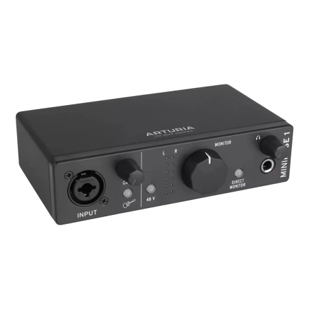 Купить Arturia MiniFuse 1 Black по выгодной цене в Санкт-Петербурге